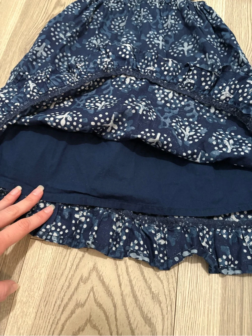 Zara Girls Cutout Puff Sleeve Dress Size 9